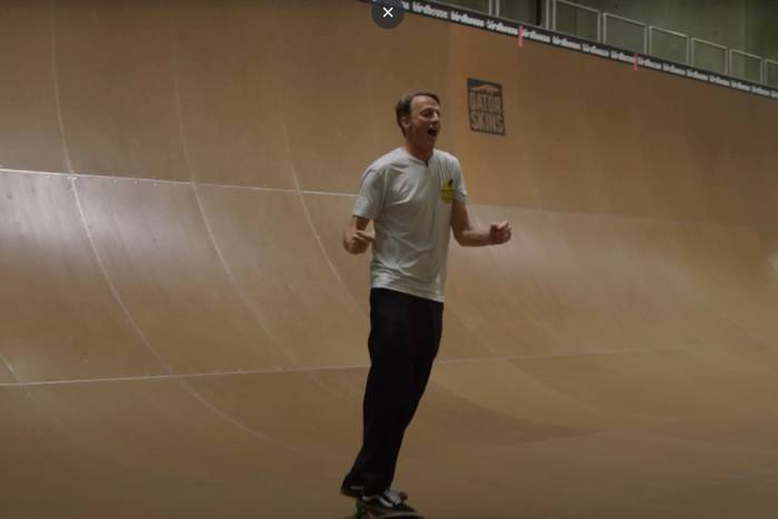 Tony Hawk Nails Kickflip for First Time Since Breaking Leg