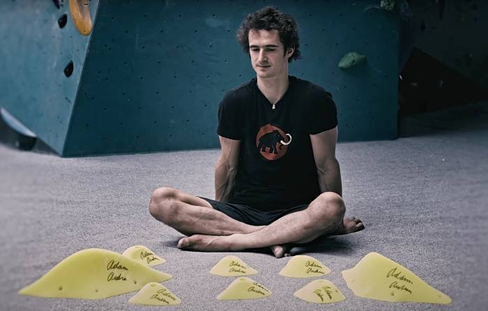 adam ondra holds auction