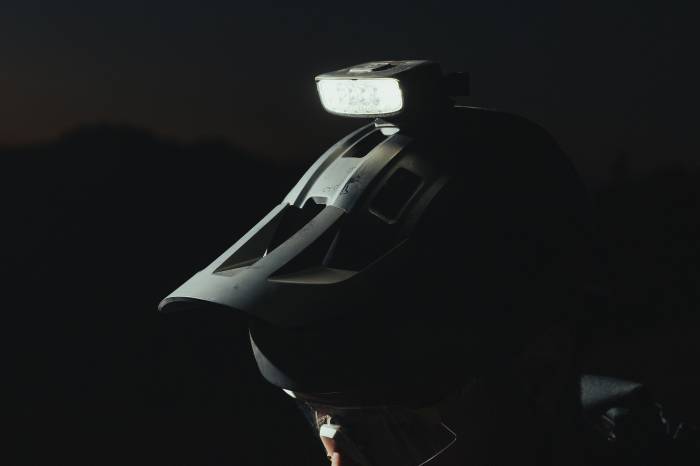 the Outbound Lighting evo hangover helmet light