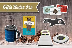 Gift guide image for Gifts under $25 on GearJunkie.