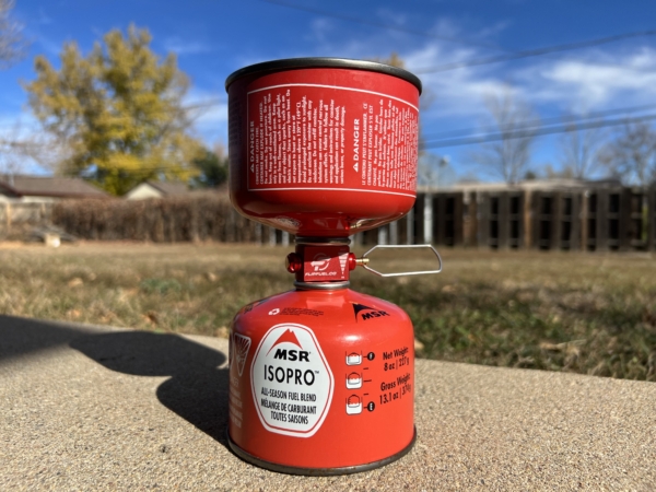 The FlipFuel solves one of backpacking's most universal problems; (Photo/Will Brendza)