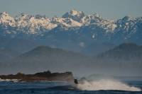 'Anywhere From Here': Skiing and Surfing on Vancouver Island Skiing and surfing in Vancouver Nootka Wilderness; (Photo/Matchstick Productions)