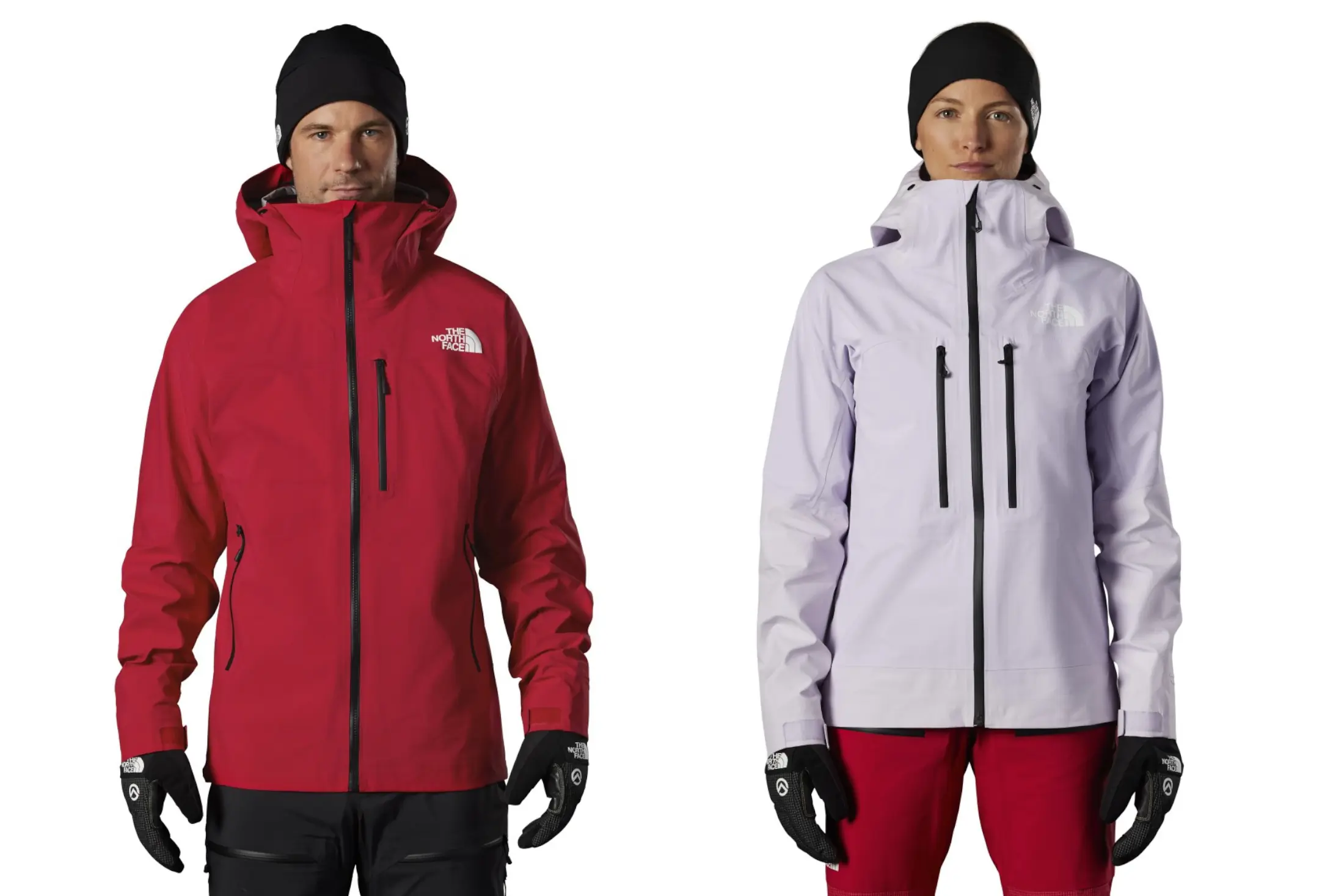 The North Face outerlayers