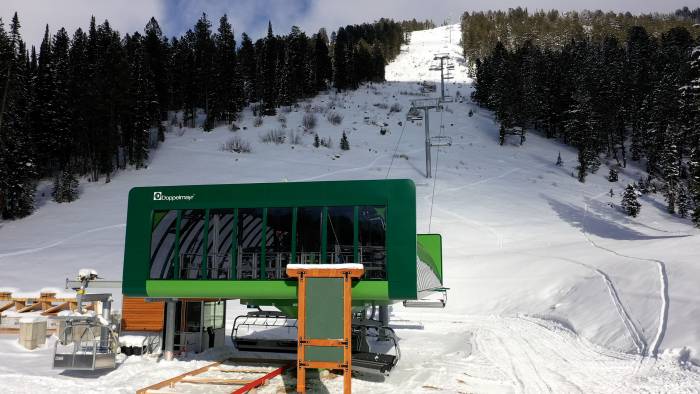 the Colter Lift at the Grand Targhee
