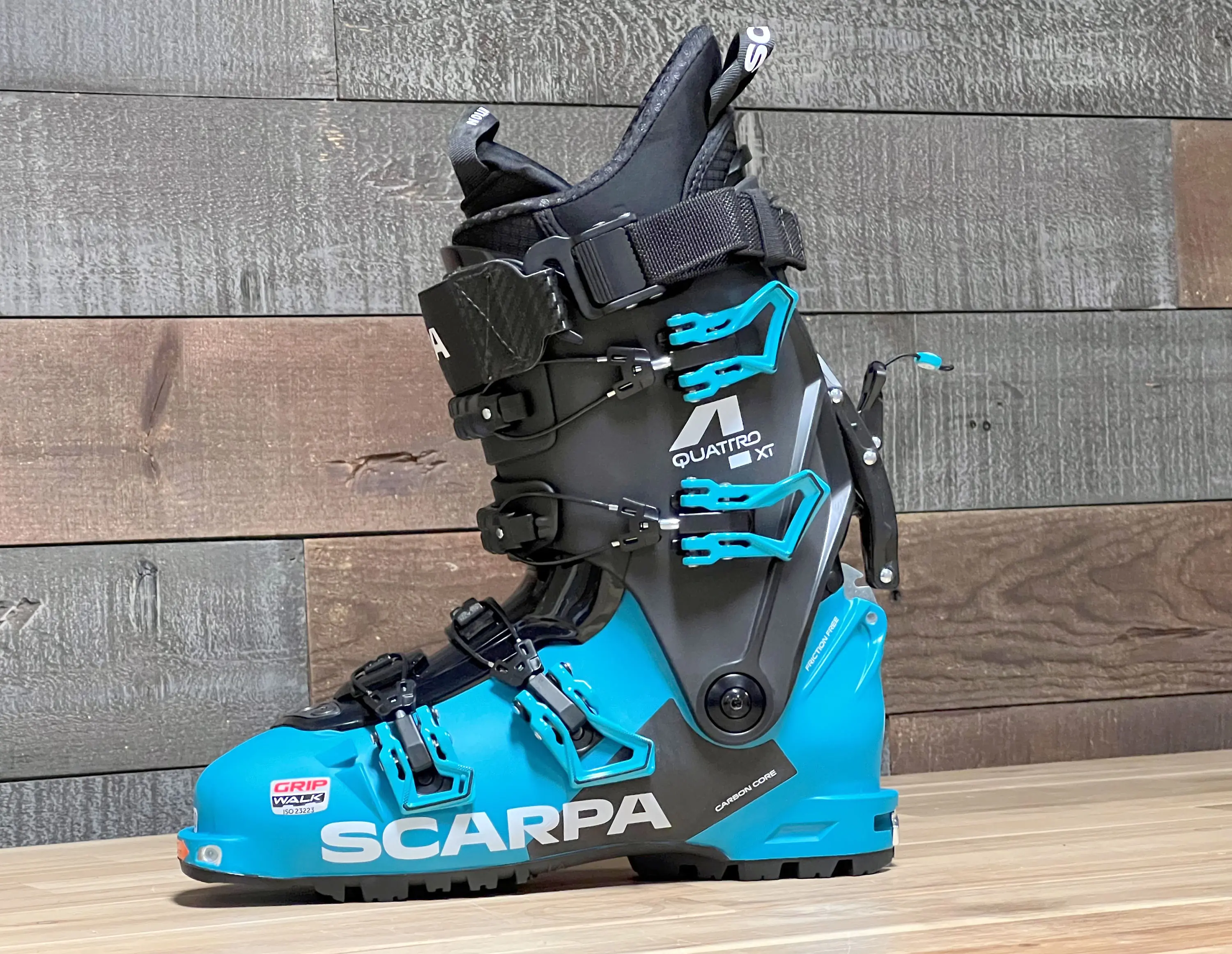4-quattro - 1 Scarpa 4-Quattro Ski Boot Review side view