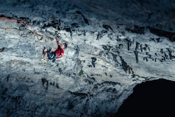 Adam ondra sinkhole climb
