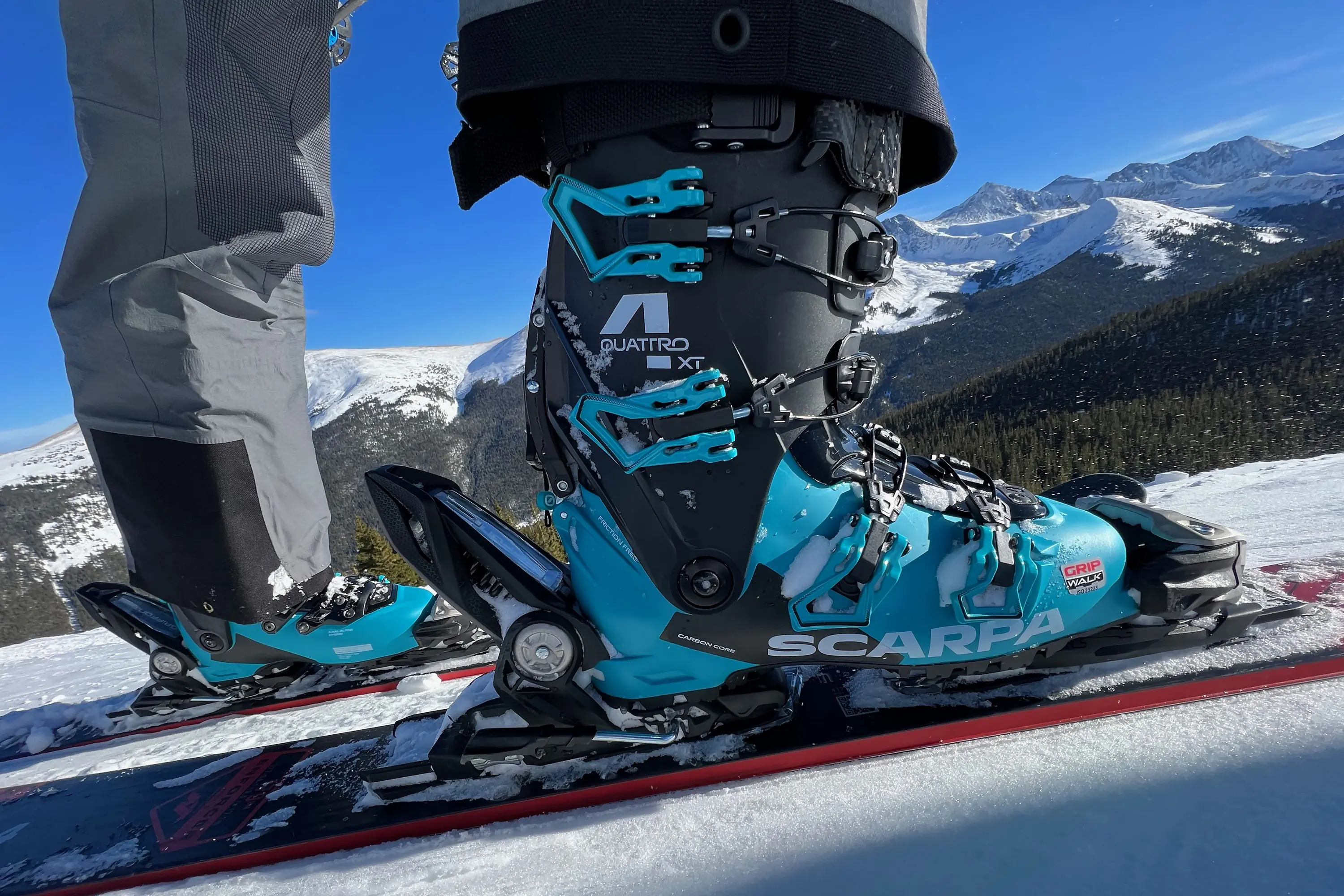 Scarpa 4-Quattro Ski Boot Review boots worn on ski
