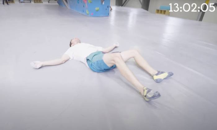 Stefano Ghisolfi Climbs 100 Boulder Problems in One Hour