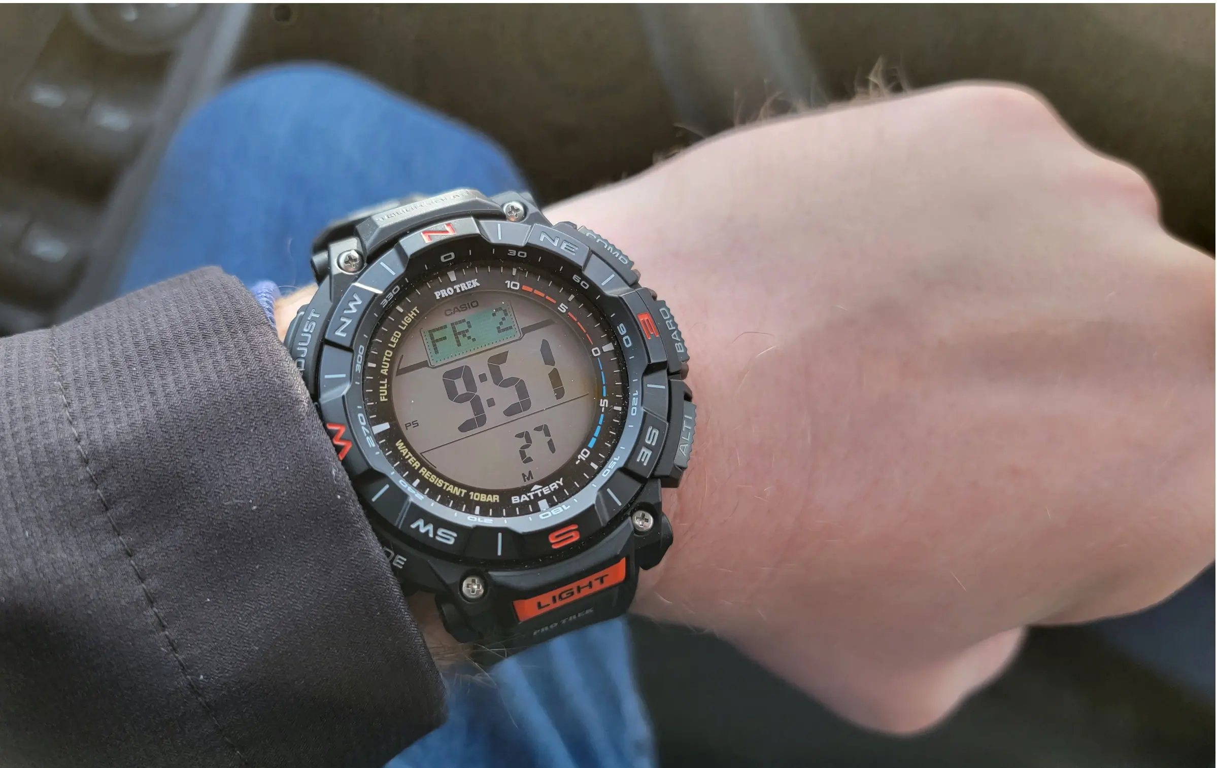Wearing Casio ProTrek PRW6900YL-1 Watch Review