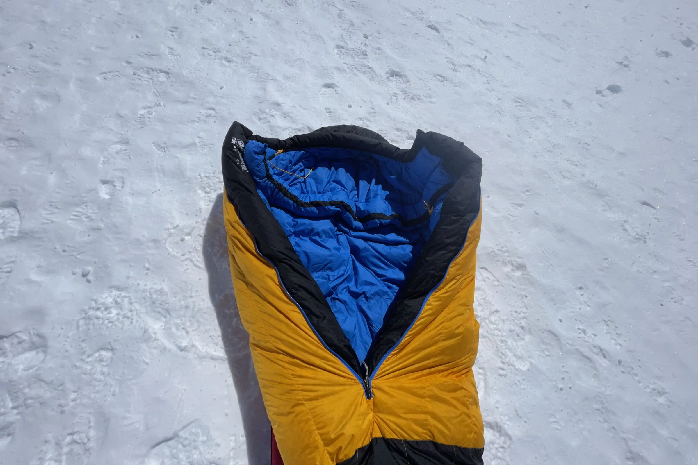 Men's Col -20° Sleeping Bag Marmot Col -20° Sleeping Bag main zipper
