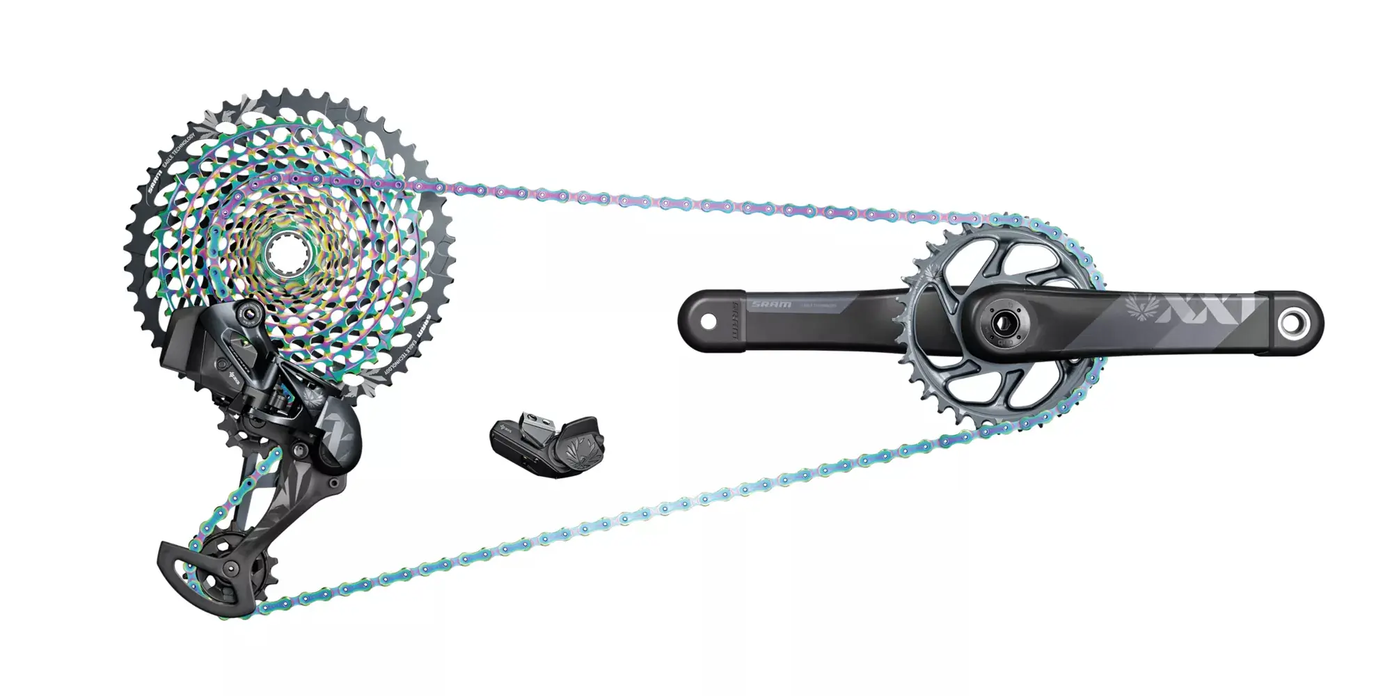 SRAM XX1 axs drivetrain close-up