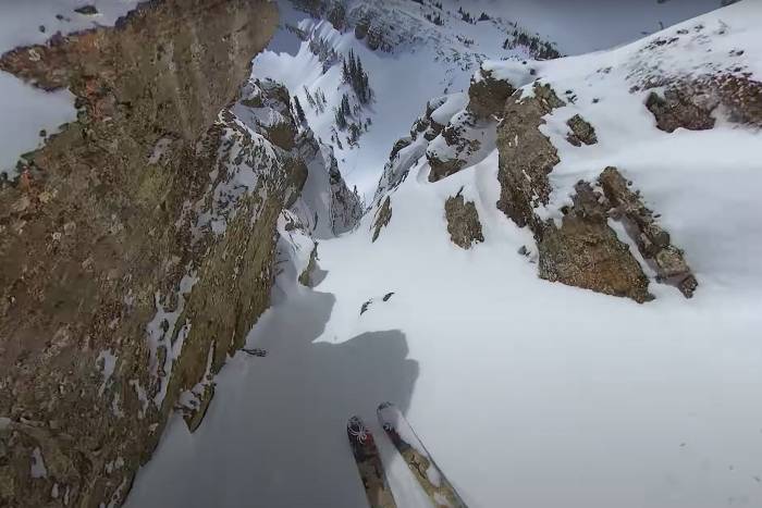 Owen Leeper Navigates Steep and Narrow Couloirs in ‘3 Ways to Die’
