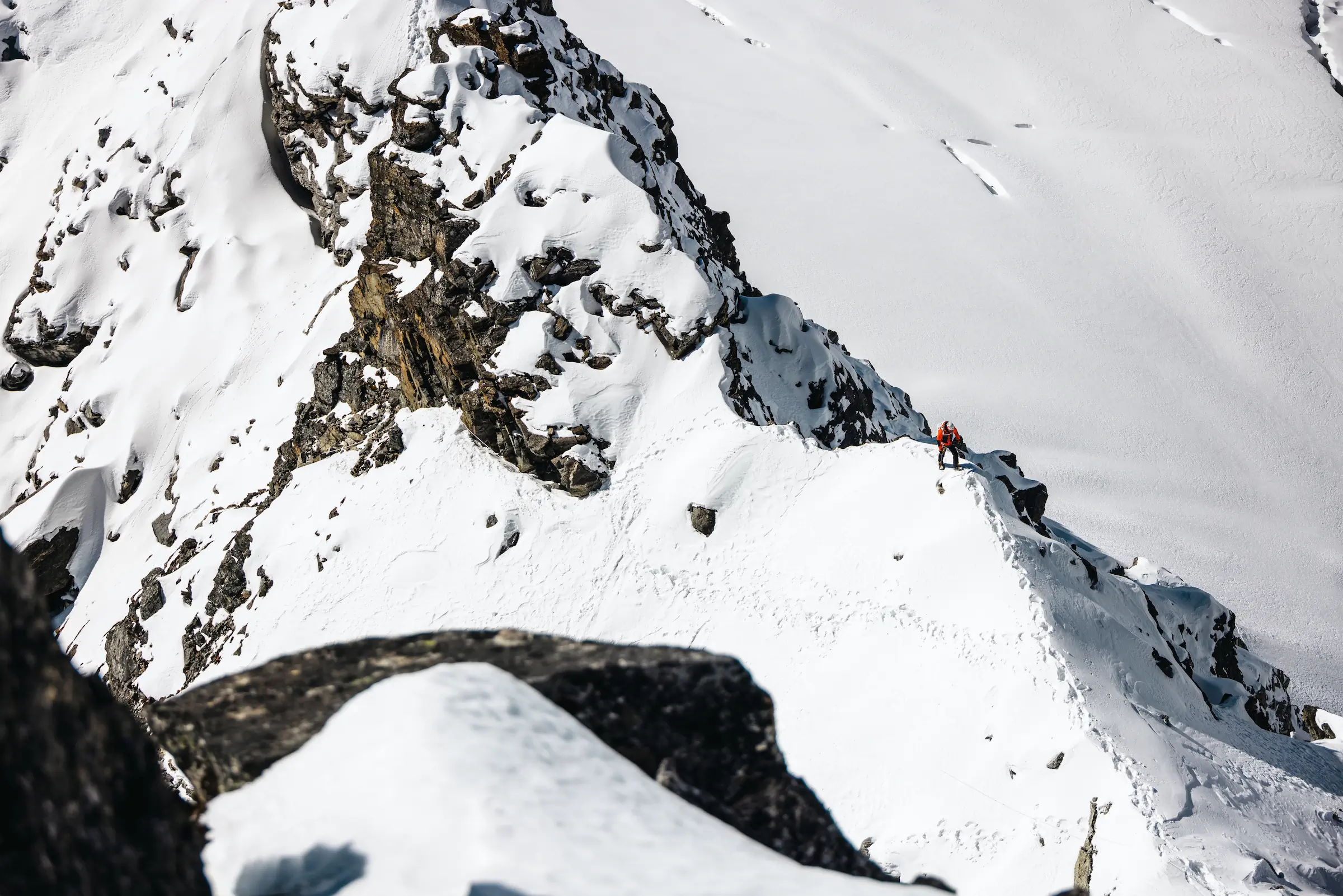 Madison Mountaineering establishing a new route in the Himalayas