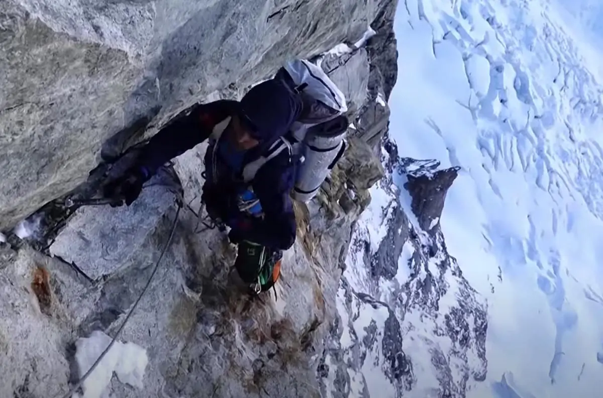 Watch ‘No Siesta’ on Grandes Jorasses Go Down