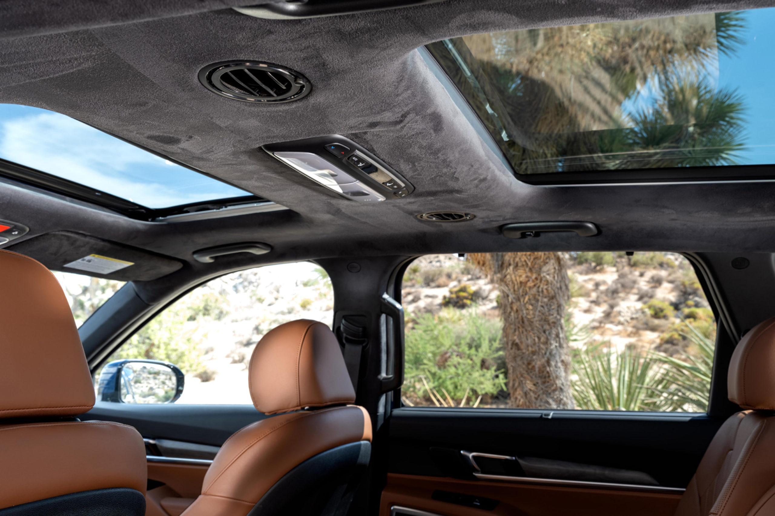2023 Kia Telluride review interior sunroofs