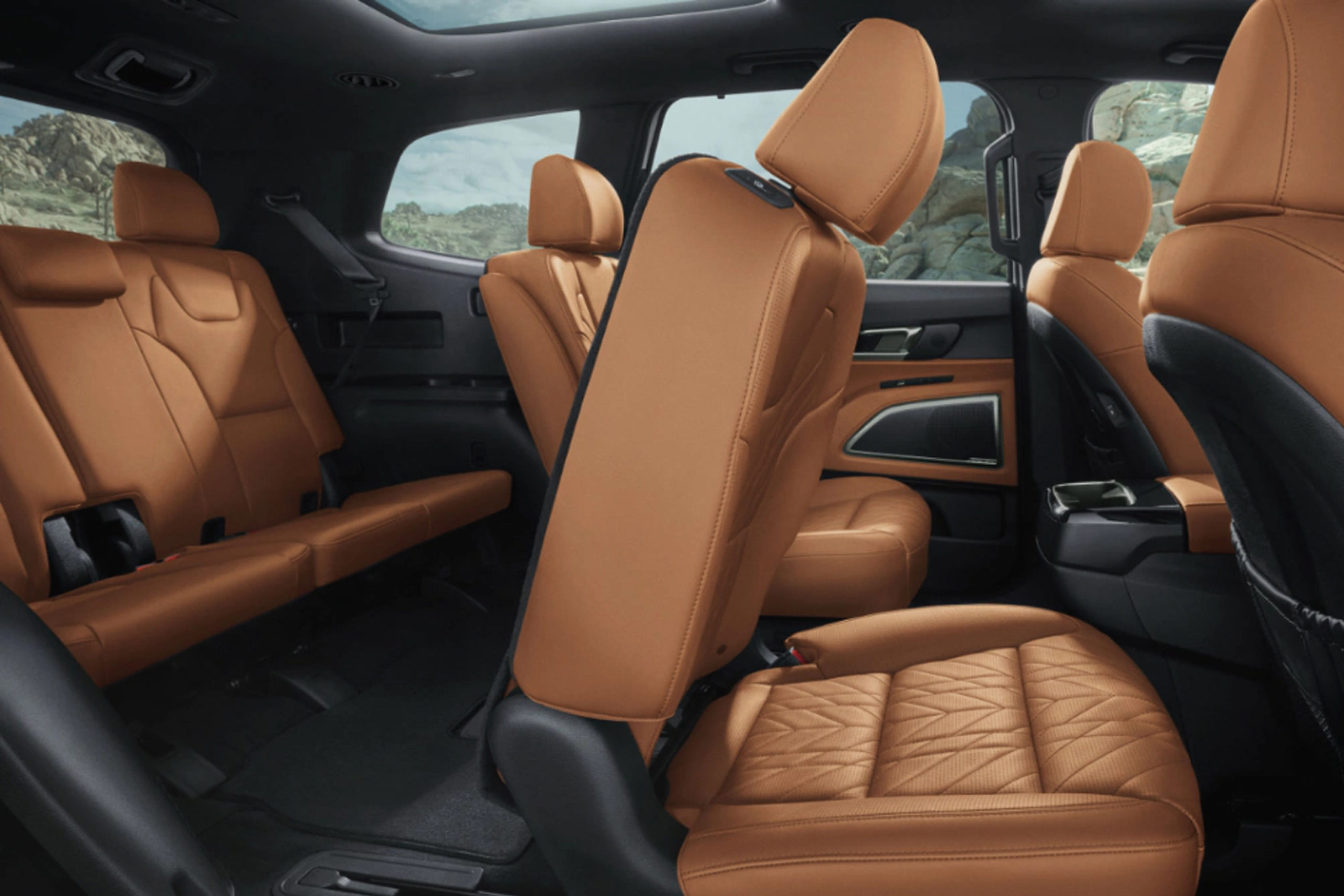 Kia Telluride three row seats