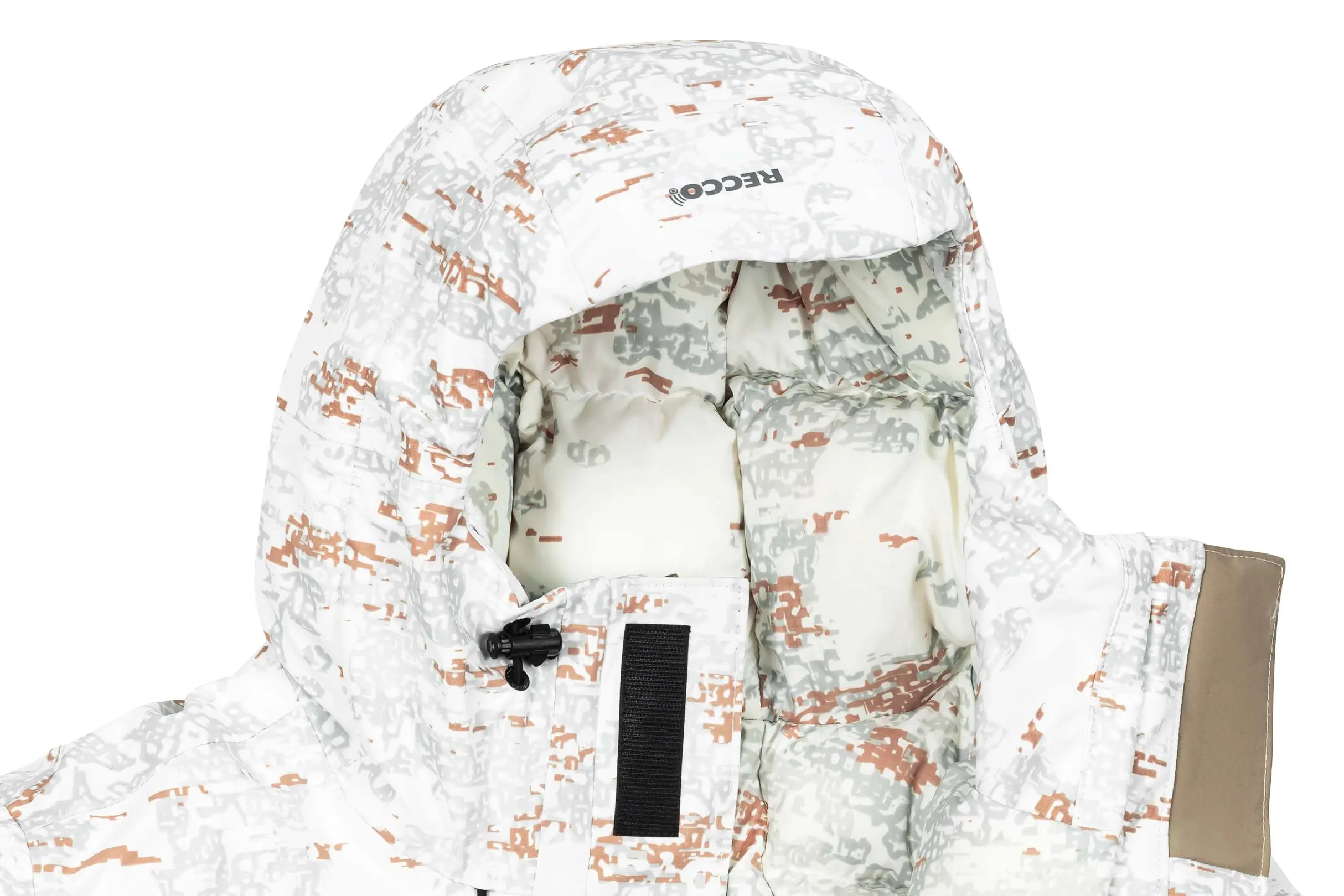 FORLOH RECCO TECH hood close-up