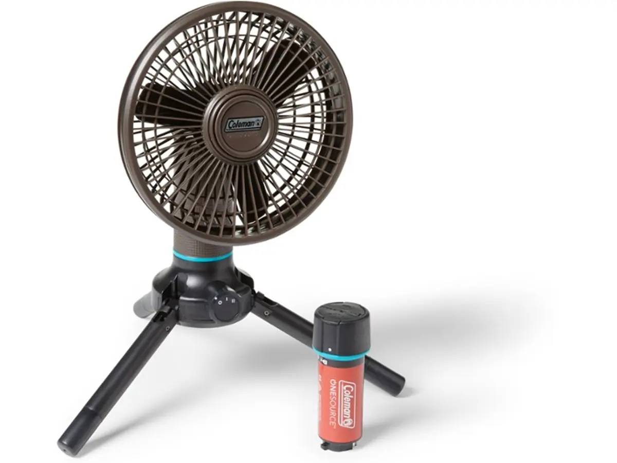 Coleman OneSource Multi-Speed Fan & Rechargeable Battery