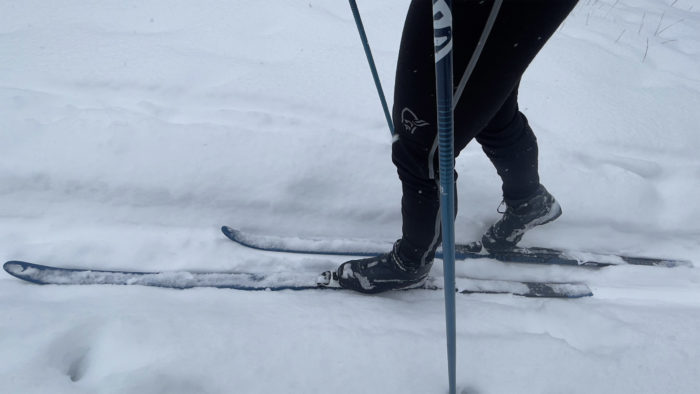 Testing the Salomon Snowscape 7 Posigrip XC Skis