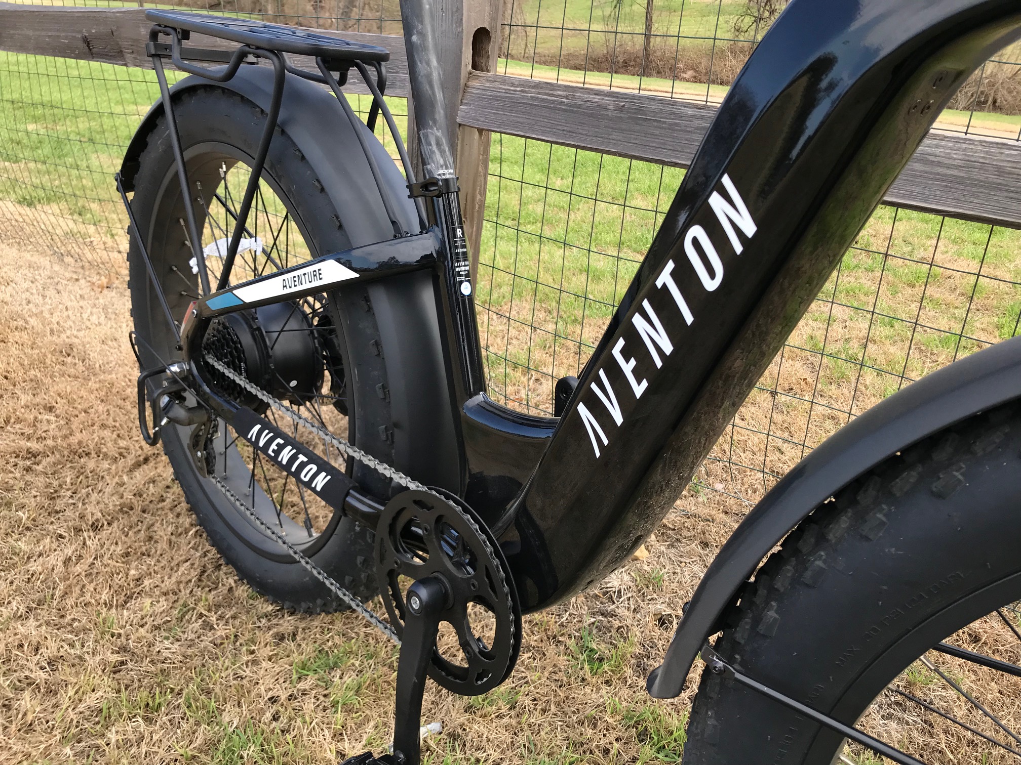 Aventon Aventure 2 e-bike close side profile.