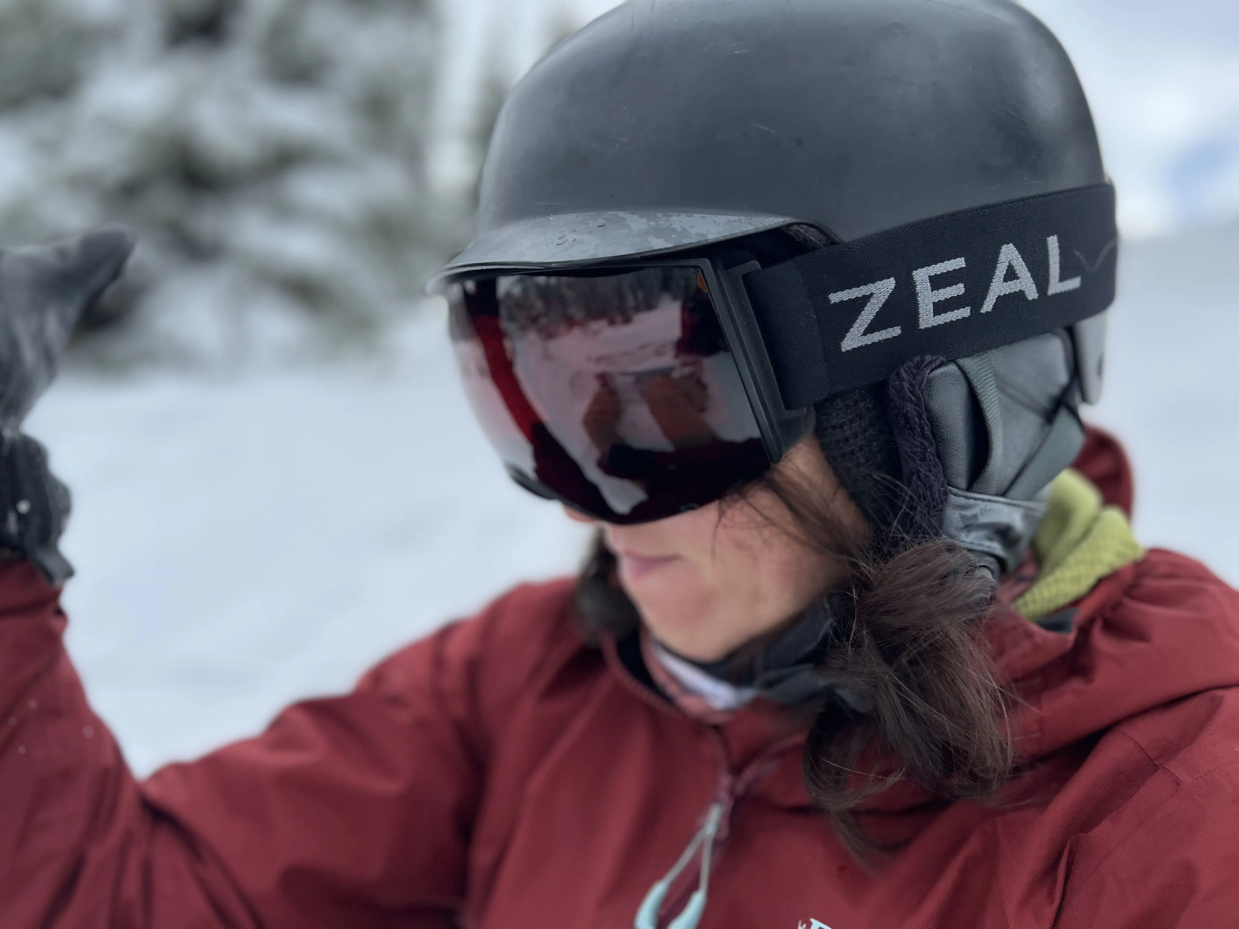 Zeal Optics Hangfire Goggle; (photo/Will Brendza)