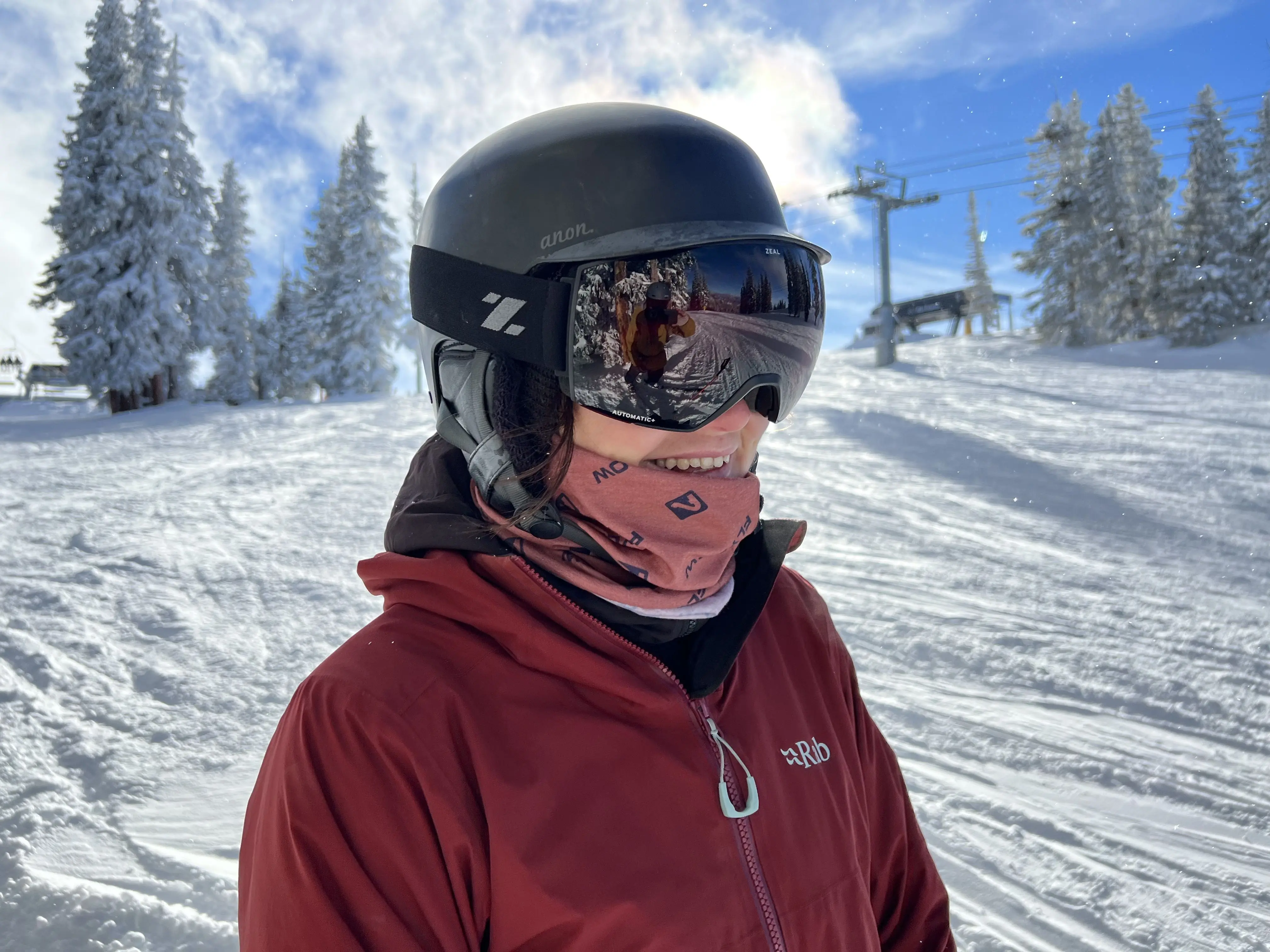 Zeal Optics Hangfire Goggle; (photo/Will Brendza)