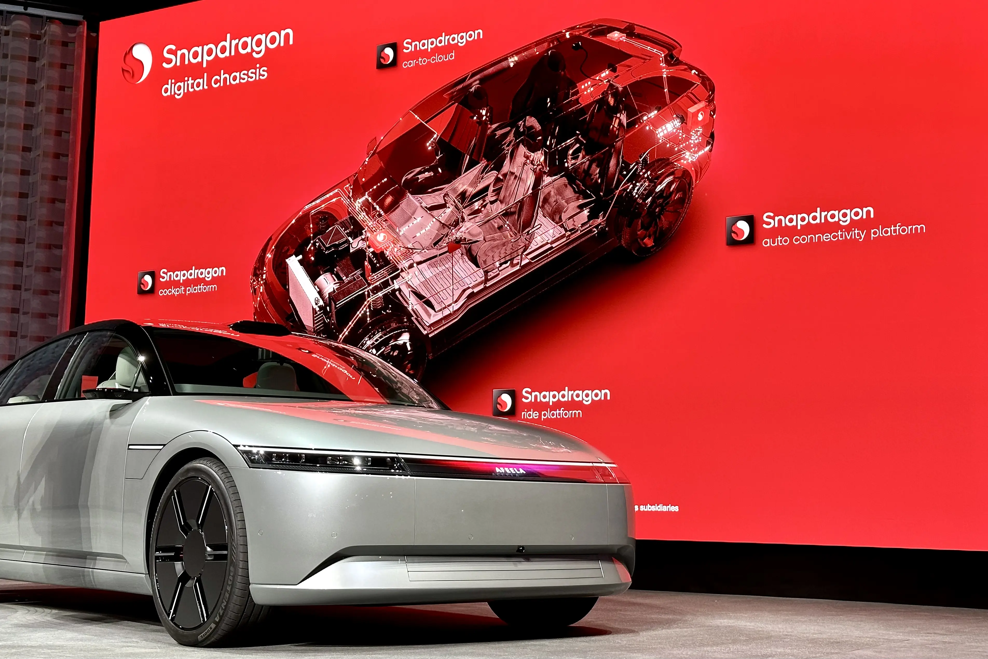 Sony Afeela electric car debut at CES