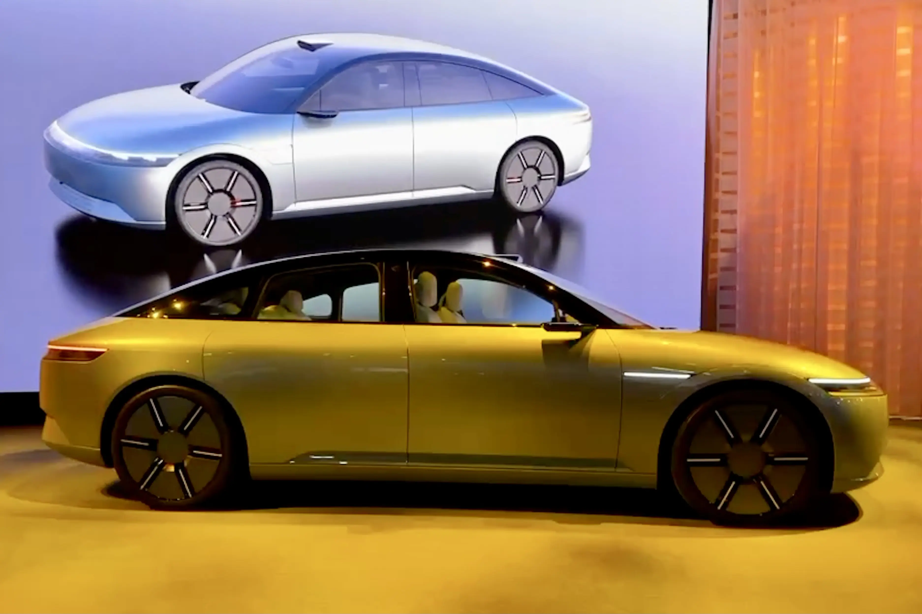 Sony Afeela electric car debut at CES