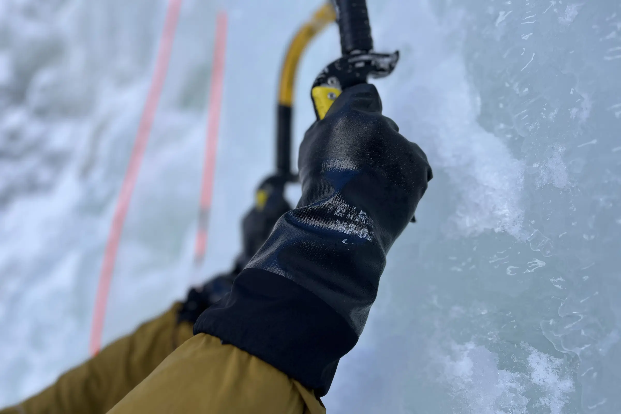 Ice climbing with the temres 282-02