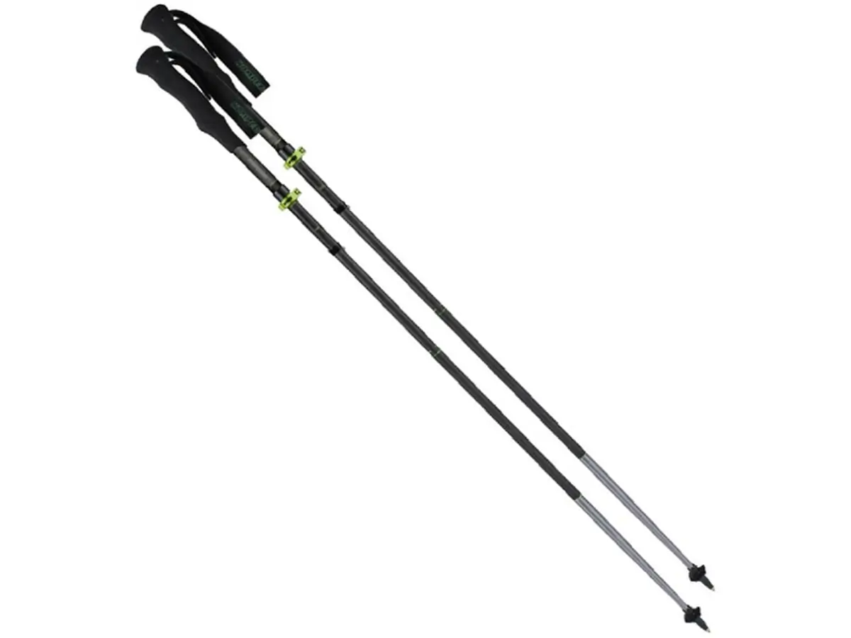 Komperdell Trailstick Carbon C4 Vario Rocksleeve Trekking Poles - Pair
