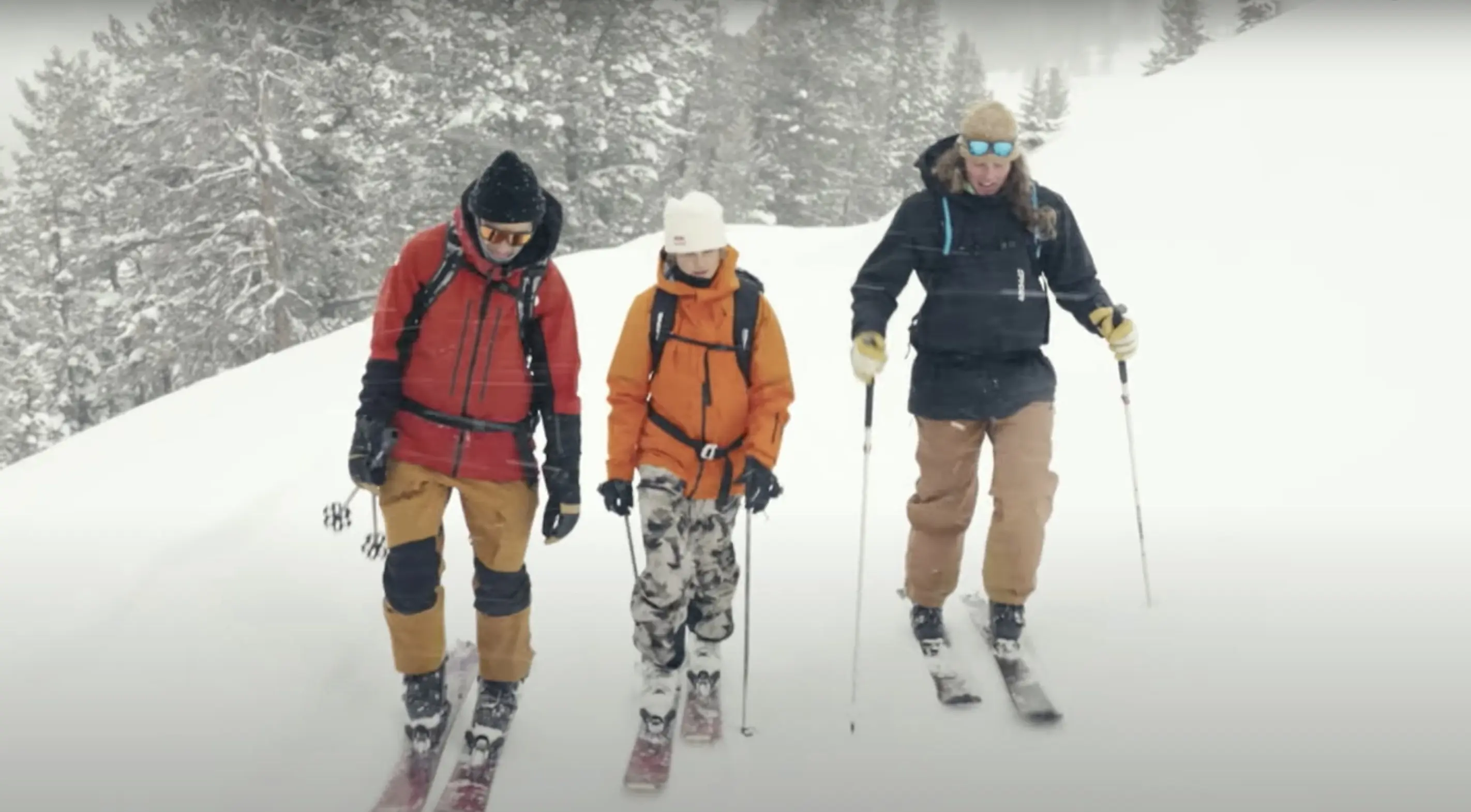 Kai Jones, Tim Durtschi, and Sage Cattabriga-Alosa Talk Mentorship and Backcountry Safety