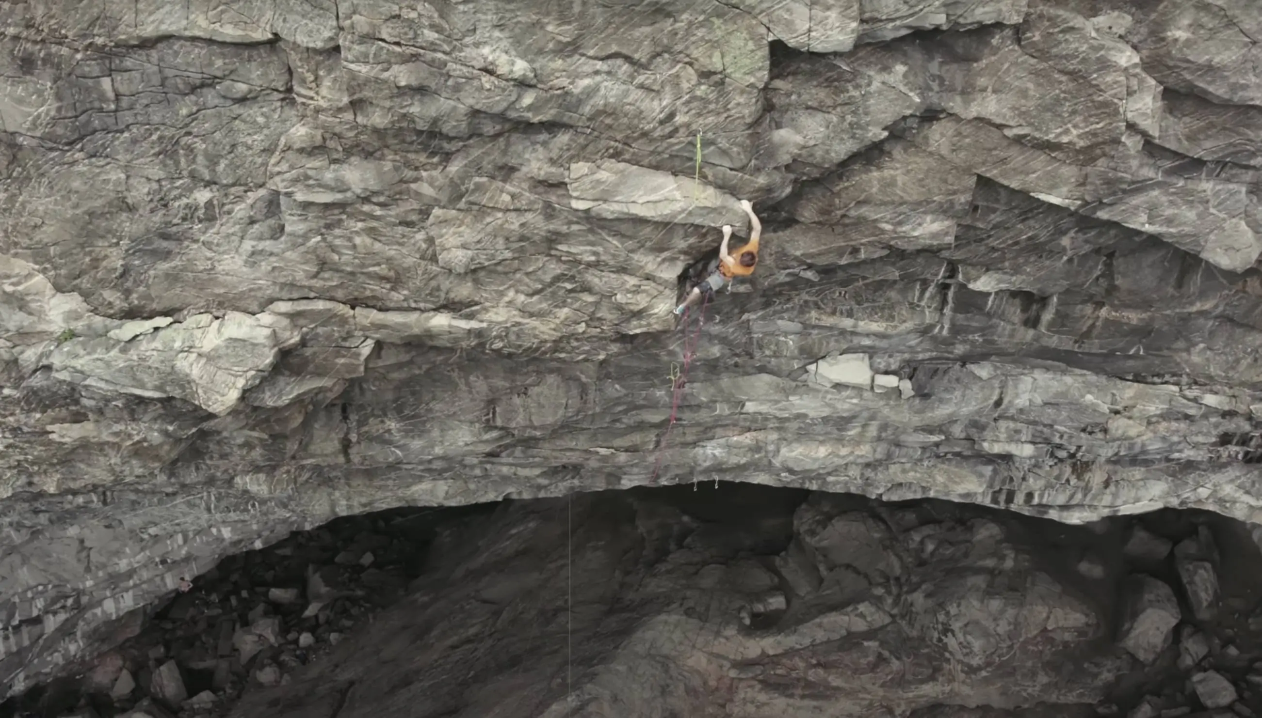 Anatomy of a 430-Foot 5.15 Climb: See Bouin’s ‘Nordic Marathon’ Up Close
