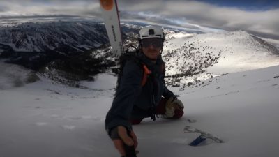 Michael C Wirth Dances With the Devil’s Bedstead on Borah Peak