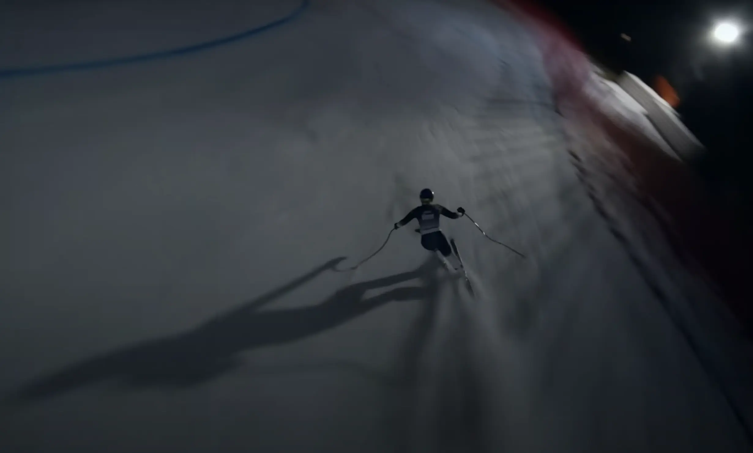 Lindsey Vonn Skis the World’s Hardest Run — At Night