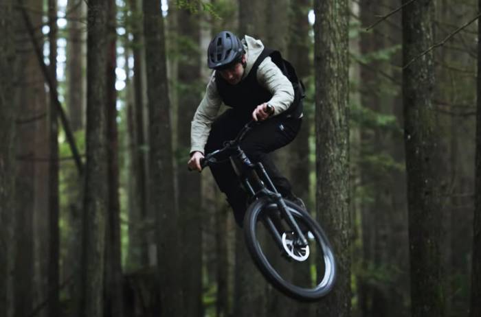 caleb holonko on MTB