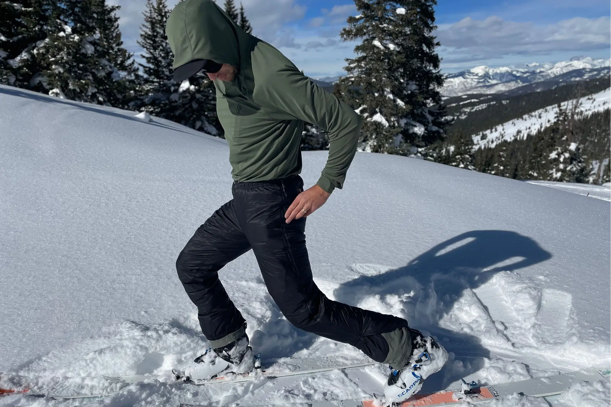 das light insulated belay-pants