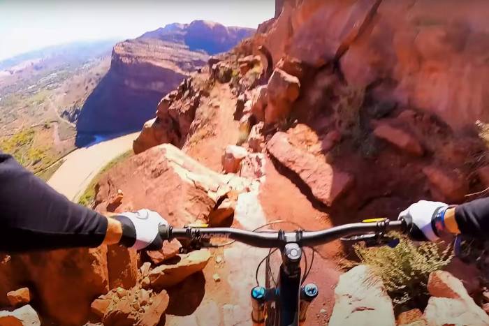 Gee Atherton on Portal Trail