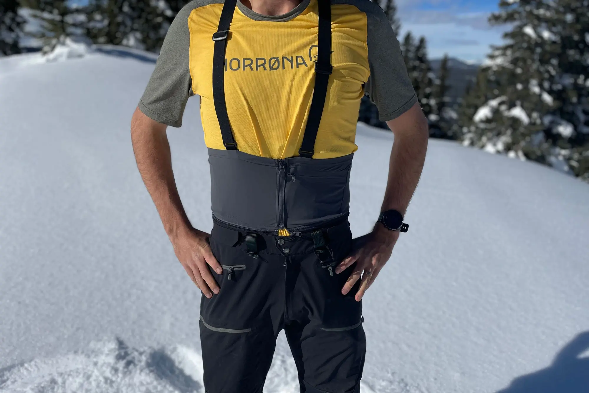 Norrøna Lyngen Flex1 Pants Review: Softshell Pants (or Bibs