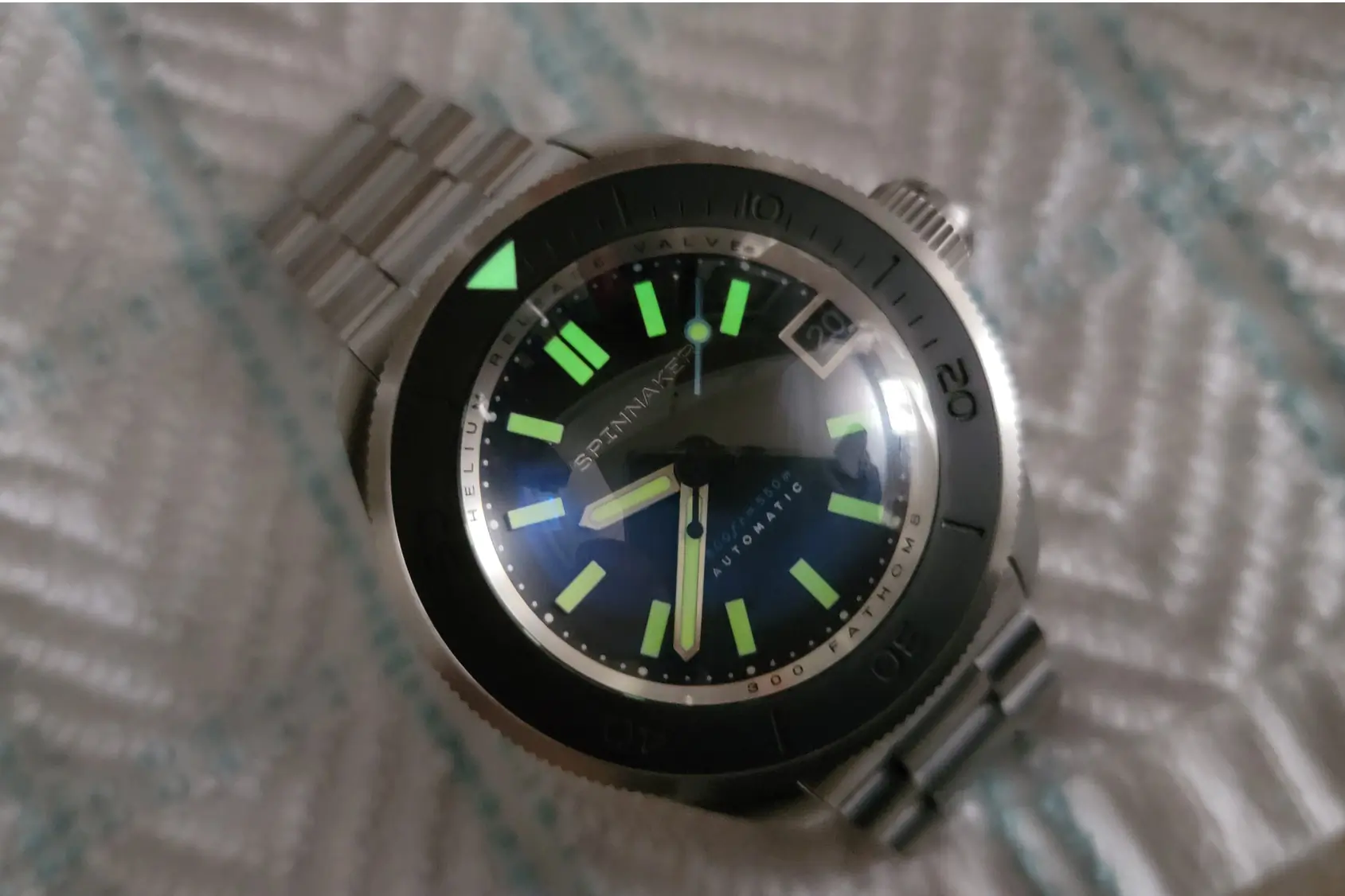 spinnaker piccard watch glass