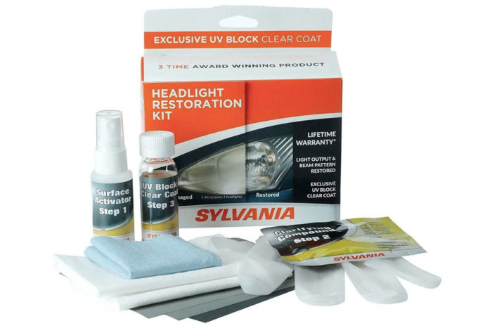 sylvania headlight restoration kit