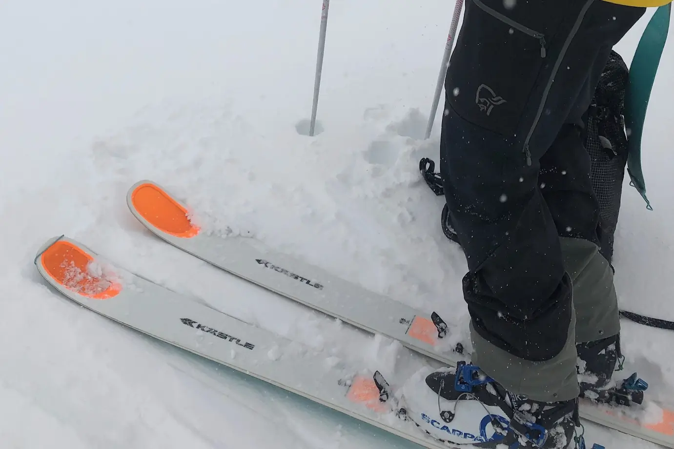 Testing the Kästle TX103 skis