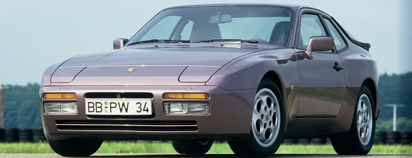 silver rose 1988 porsche 944 turbo s