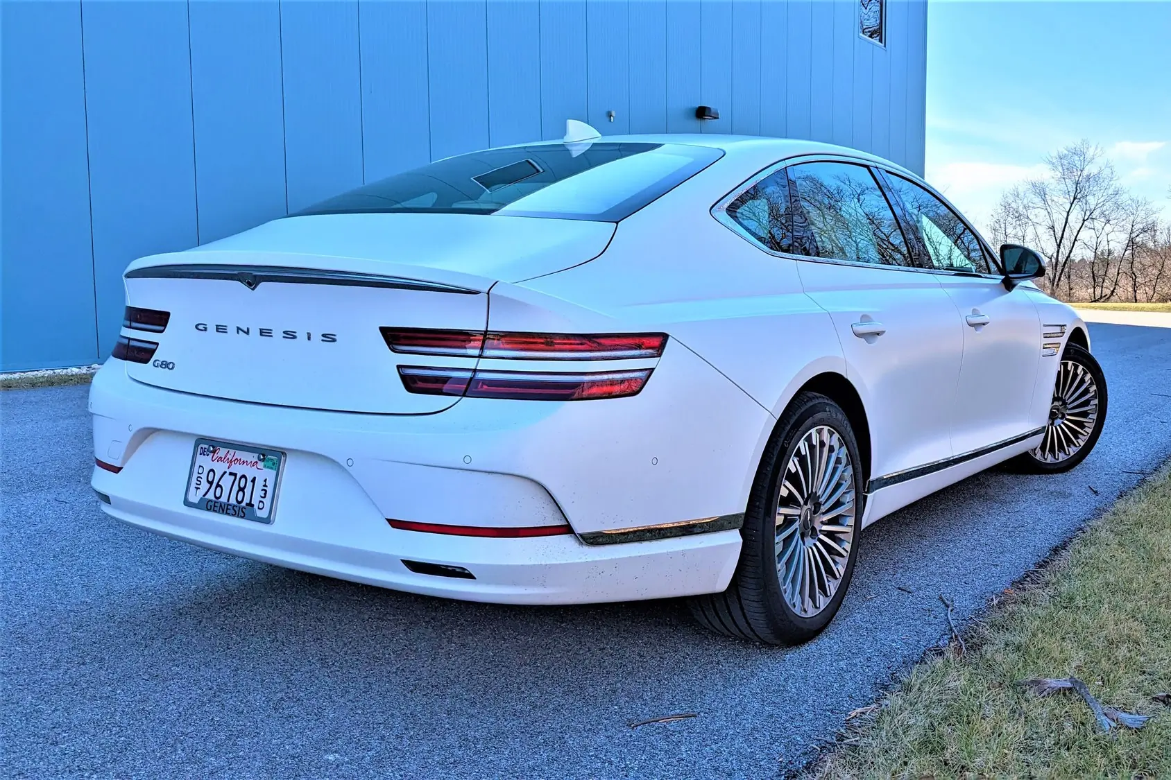 2023 Genesis Electrified G80 Rear