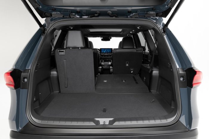 2024 Toyota Grand Highlander interior rear cargo area