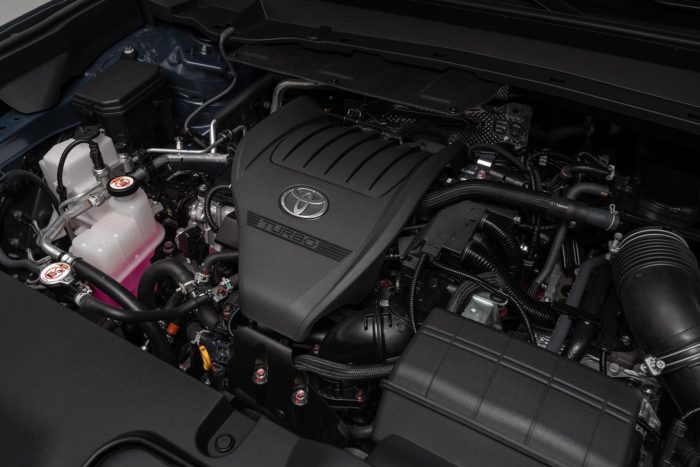 2024 Toyota Grand Highlander engine compartment