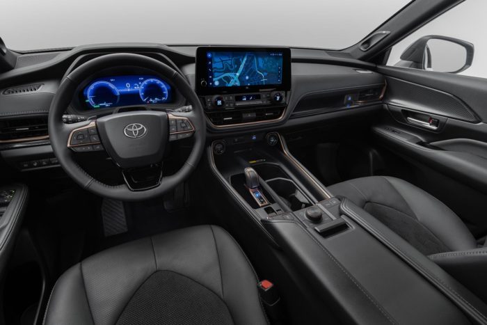2024 Toyota Grand Highlander interior dash