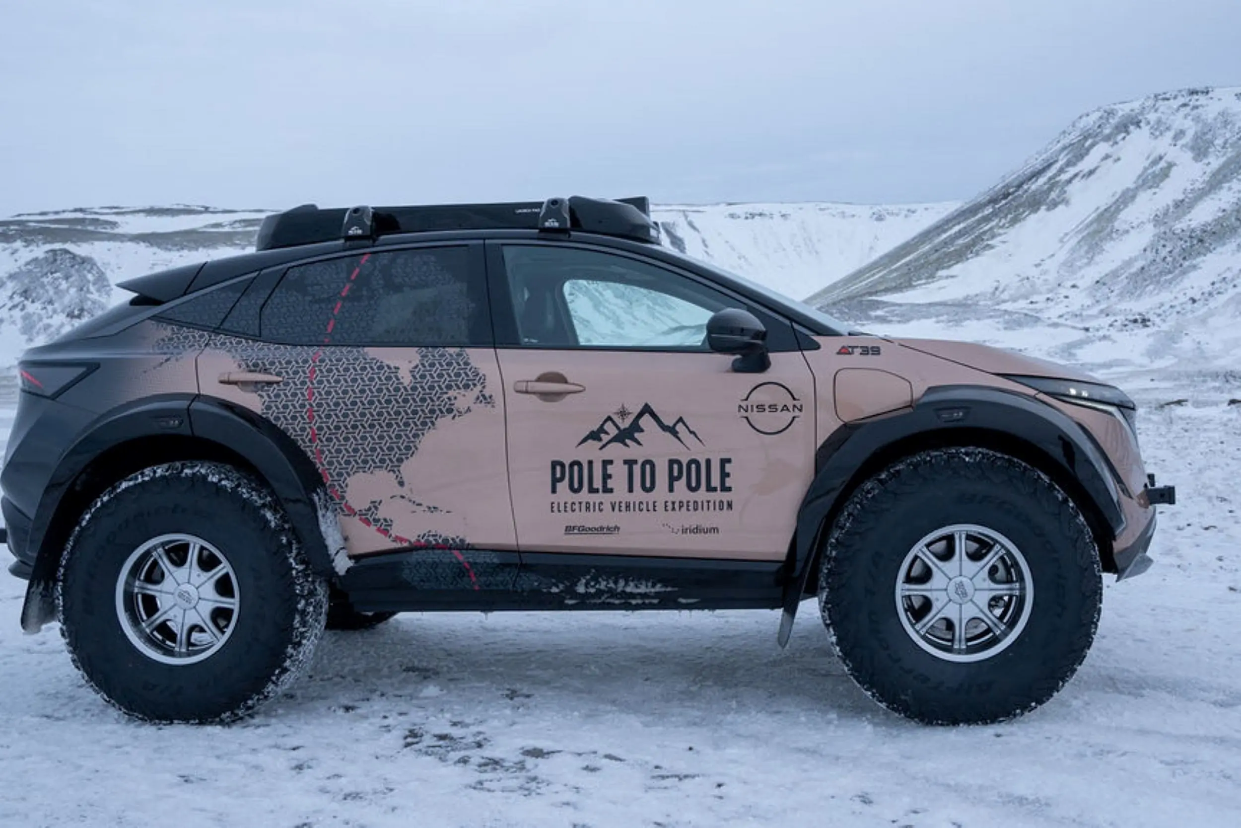 Pole to pole Ariya EV