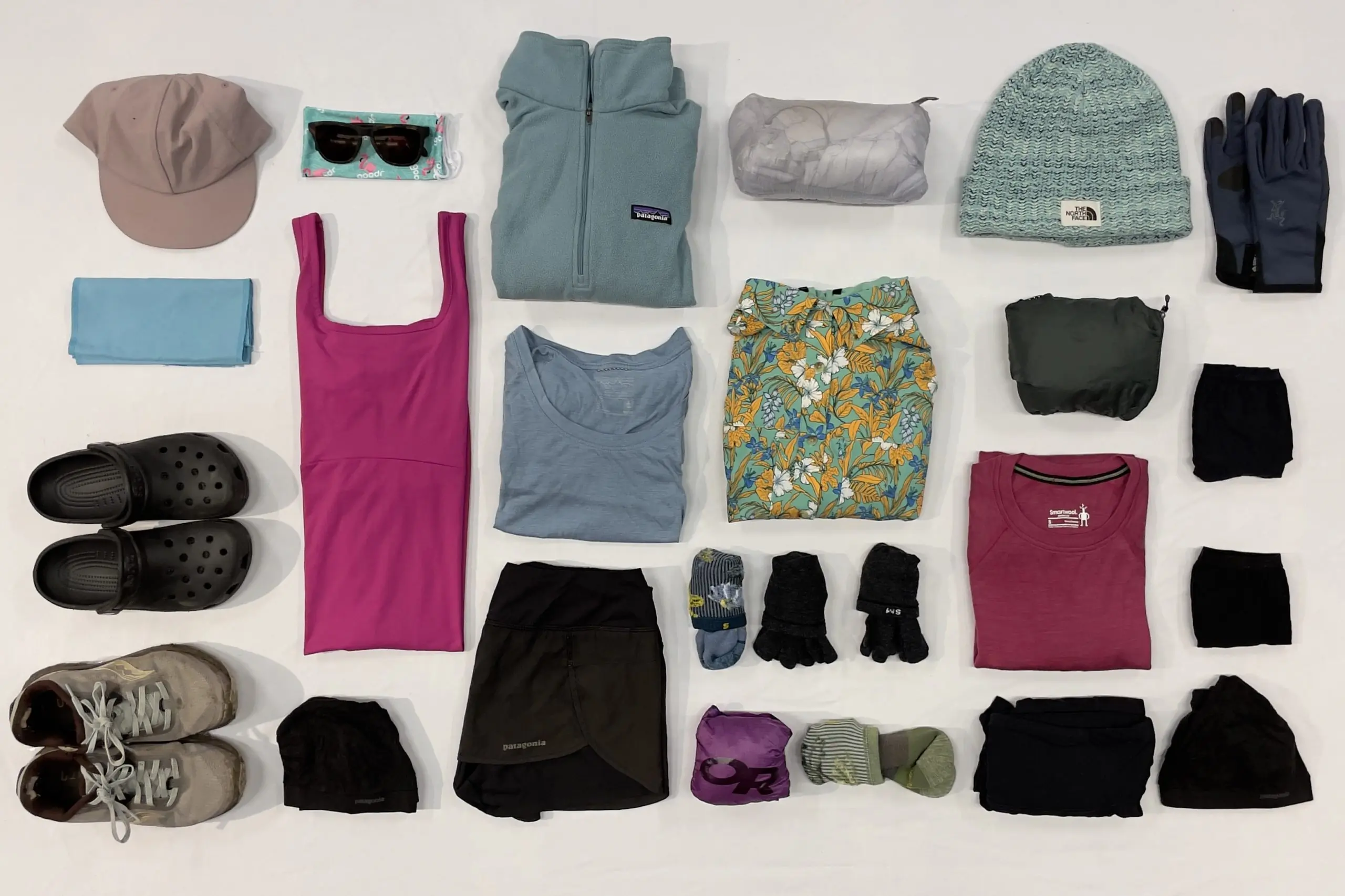 Apparel gear layout