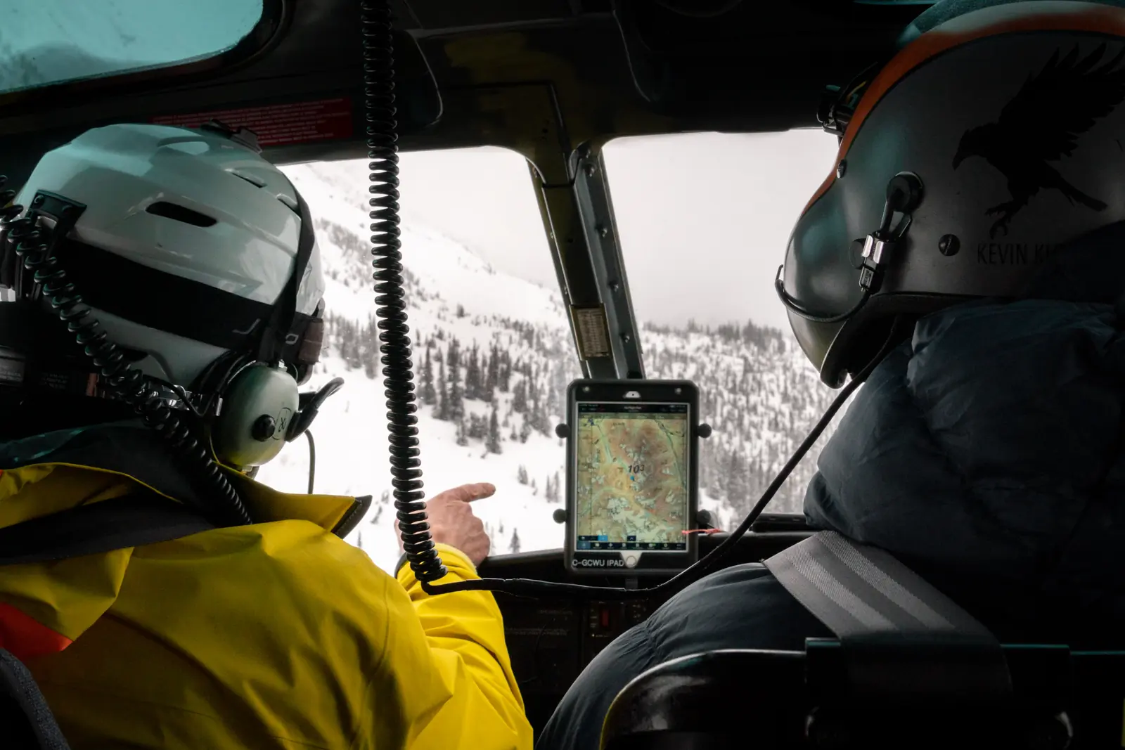 Heli-guides in Bella Coola