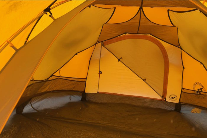 Battle Mountain 3 Big Agnes camp tent; (photo/Bergen Tjossem)Battle Mountain 3 Big Agnes camp tent; (photo/Bergen Tjossem)
